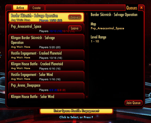 PvP instances