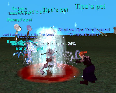 Grinding XP in Zeka