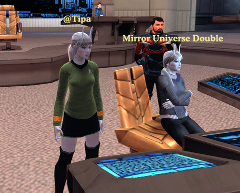 Super friends from the Mirror Universe