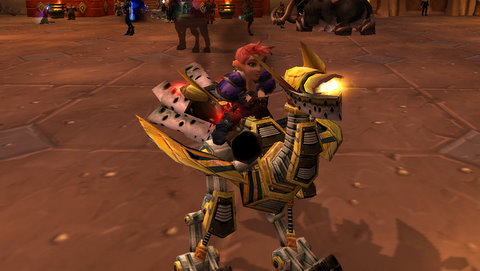 Chilling in World of Warcraft's Ironforge