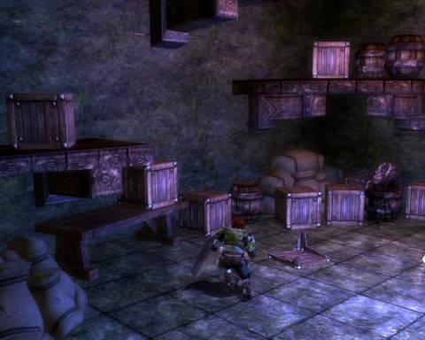 Crates, everywhere.