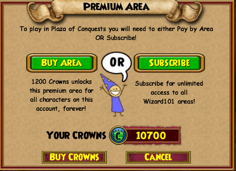 Buying Plaza of Conquests