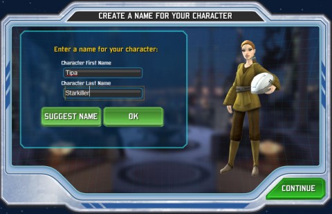 Character creation