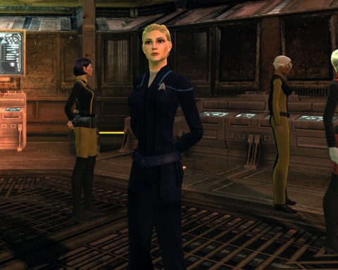 The ST: Enterprise uniform. The T