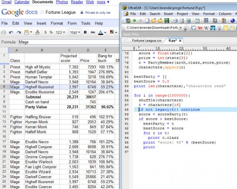 The Spreadsheet (click to enlarge)