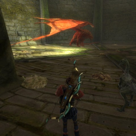 Dragon in Expert Darkening Deeps