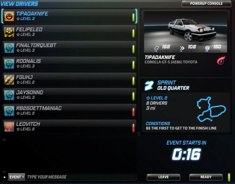 Race start