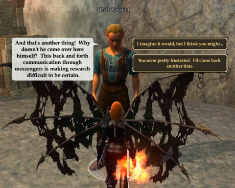 Why do I need to carry messages back and forth?