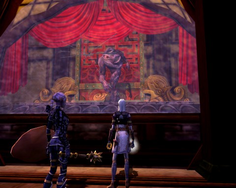 A display case