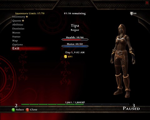 Not the character creation screen