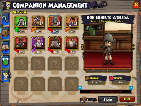 Companion management