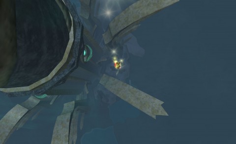 Dive bombing the Tower of Frozen Shadow
