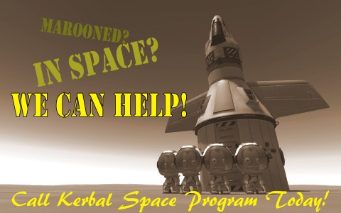 Marooned? In space? We can help!