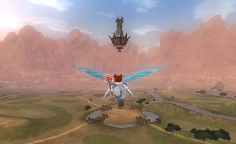 Flying toward the crossroads