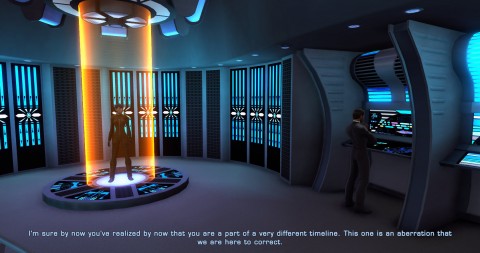 Aboard the Time Ship