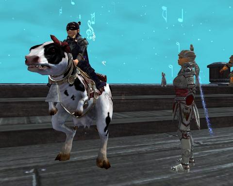Tipa and Lady Liae head in