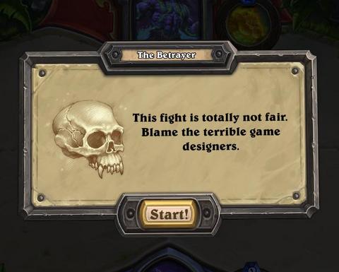 Blame the terrible game designers!