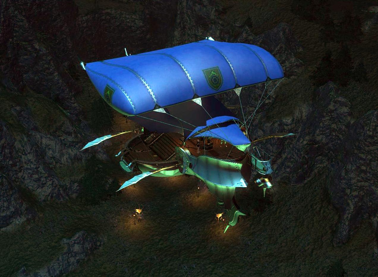 The Enterprise. Its five year mission: collect corrupted crystals.