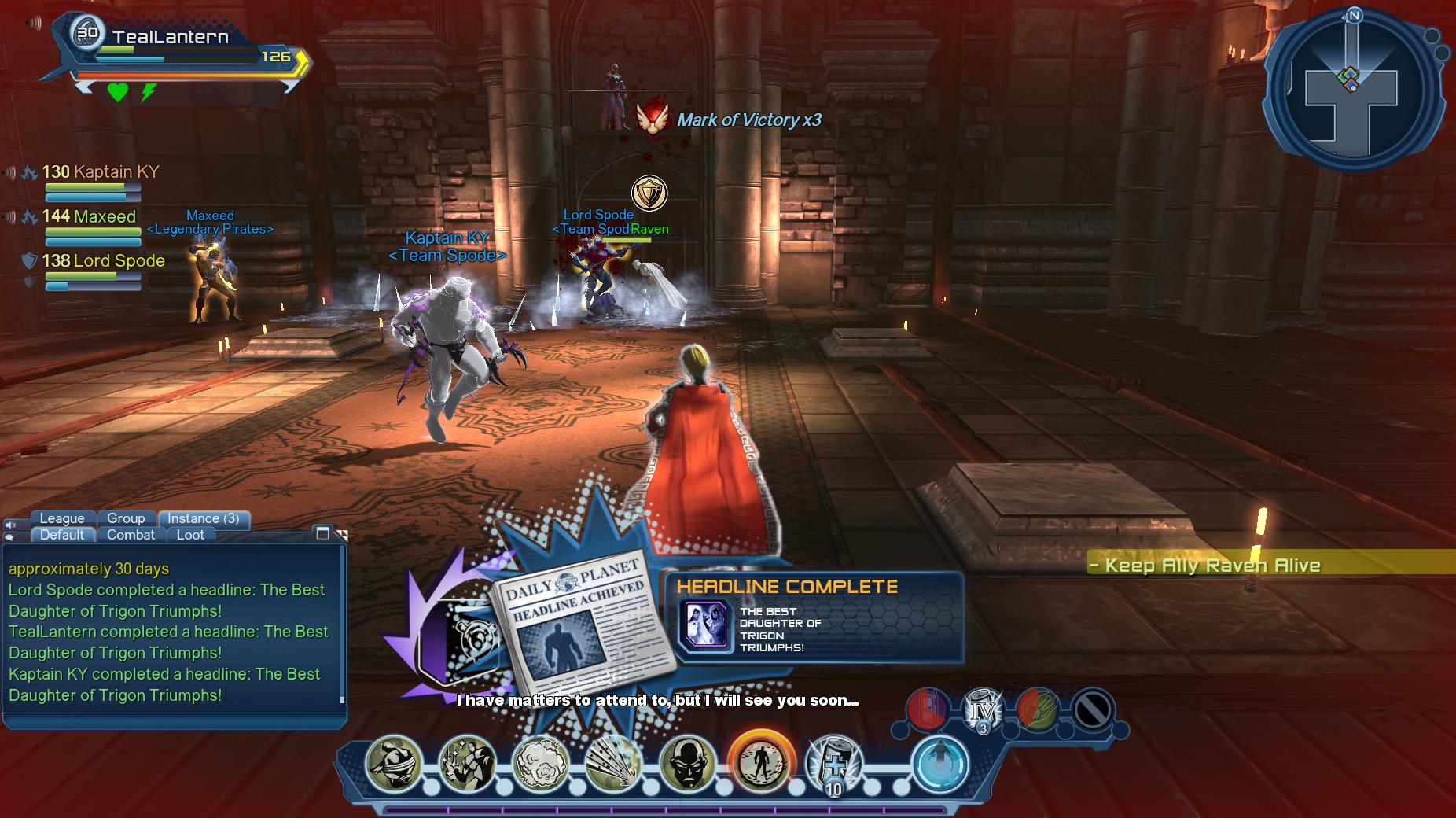 Yay, "Good" Raven wins!