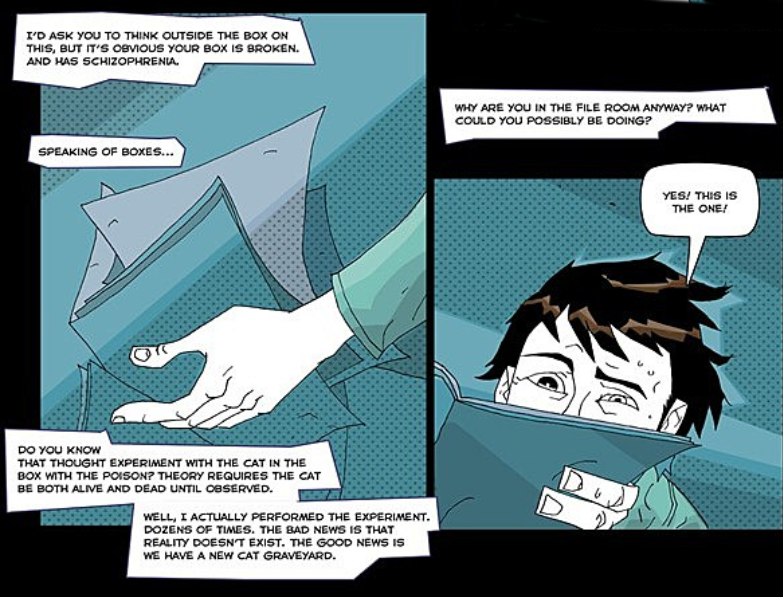 From the Portal 2 tie-in comic, Lab Rat.
