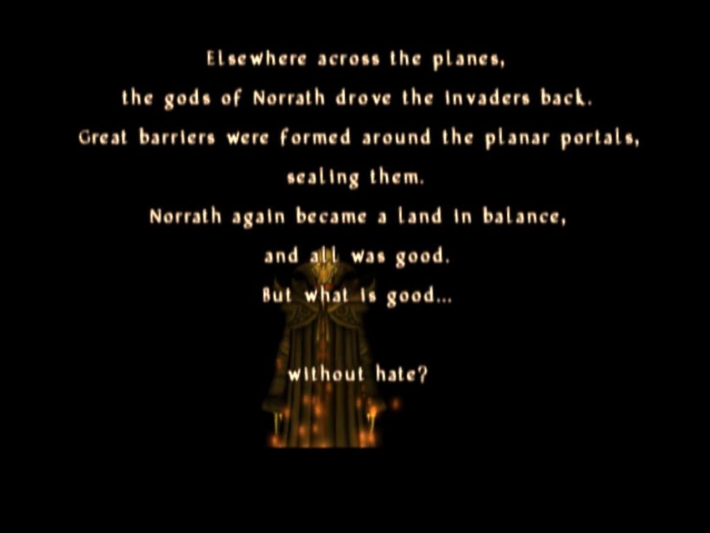 Not sure why Vanarhost shows up in the epilogue.
