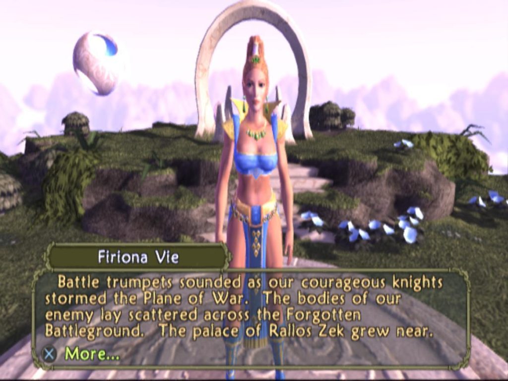 This is a screen shot from the sequel.