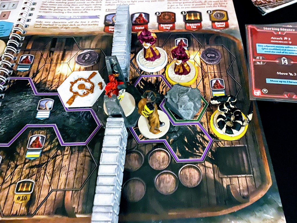 A couple of cultists and Shaharra waited for us in the last room.