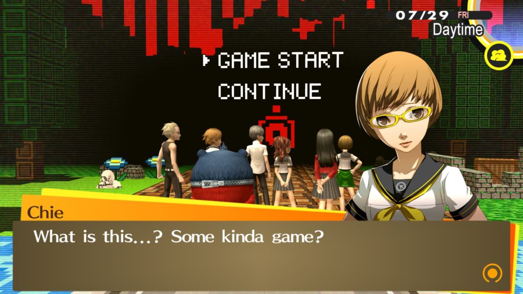 Video Game world. The boss was SUPER ANNOYING.