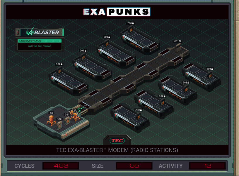 TEC EXA-Blaster Modem (Radio Stations)