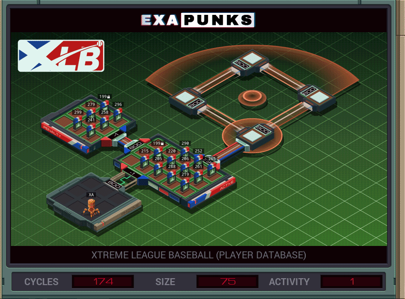 XTreme League Baseball (Player Database)