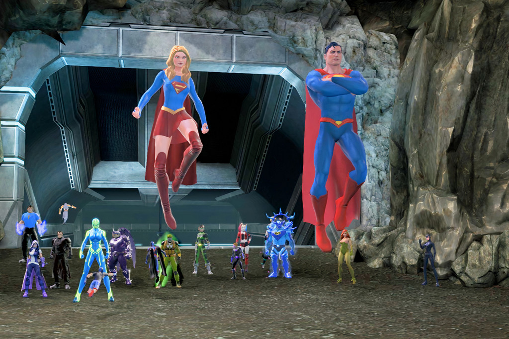 Just heroes doing hero stuff.