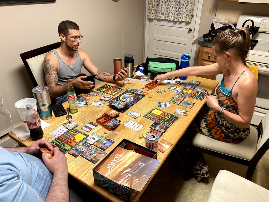 Playing Terraforming Mars: Ares Expedition