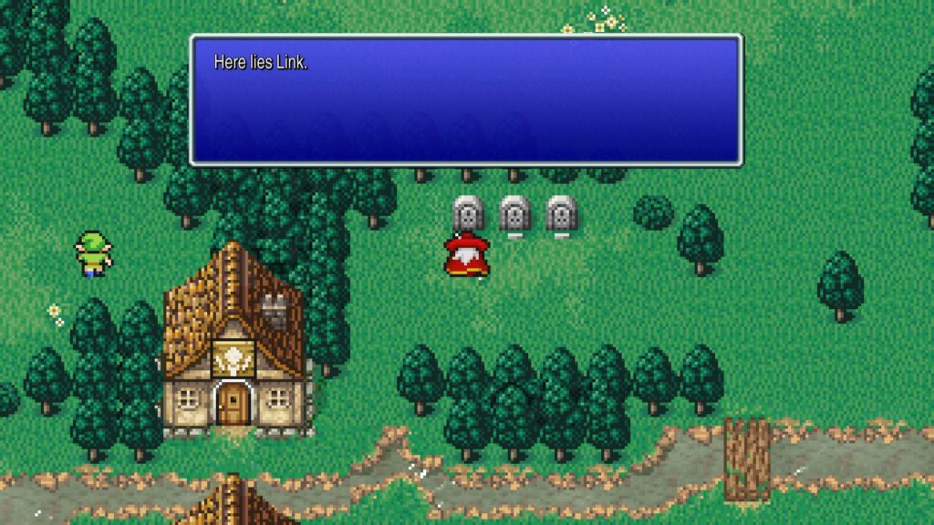 Final Fantasy is a sequel to Legend of Zelda confirmed.