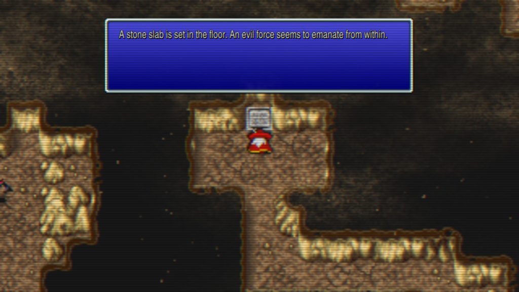 A stone slab!?