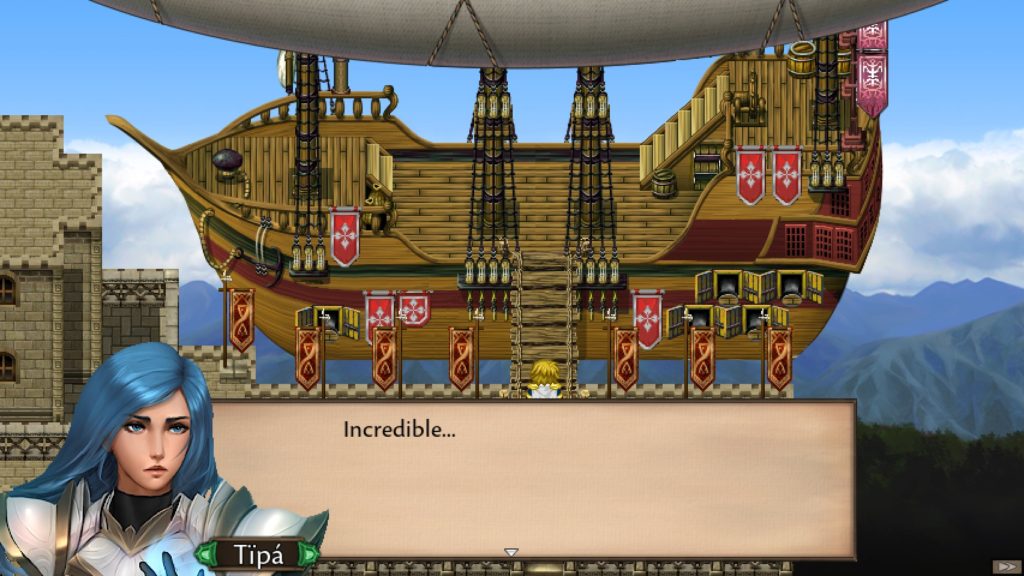 An airship?