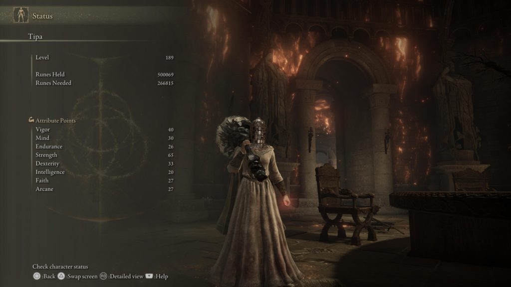 Final stats. I was overleveled because I took so long to beat it.