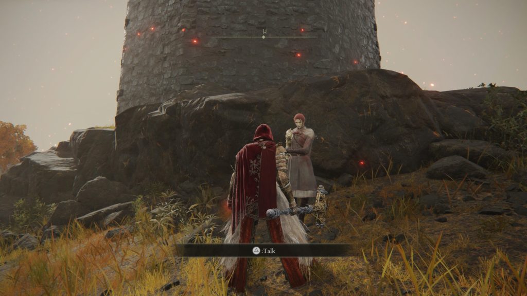 At Windmill Village at the site of the Godskin Apostle fight