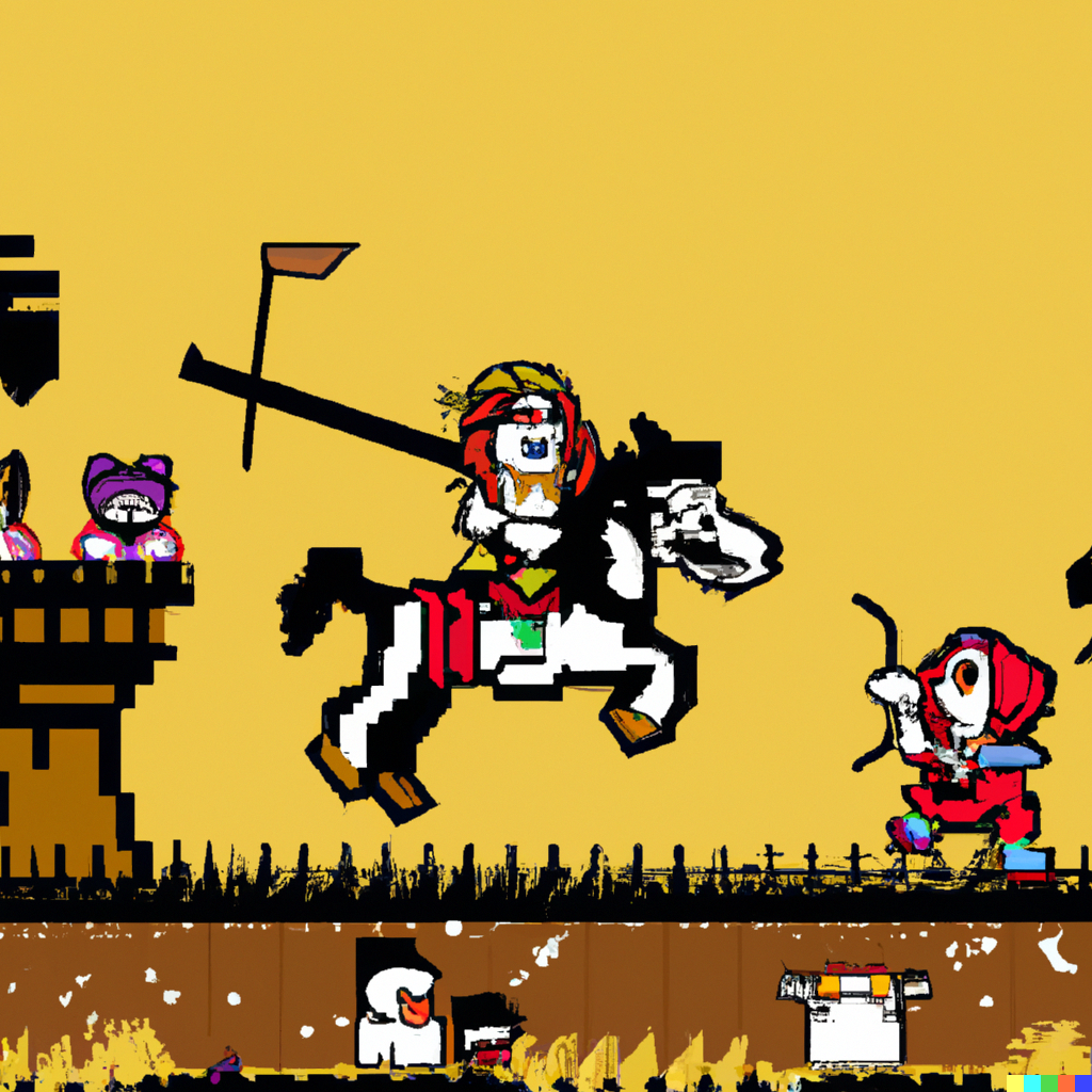 Screenshot from "Steve, the Fifth Horseman"