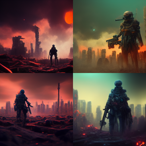 Midjourney's art for "The One".