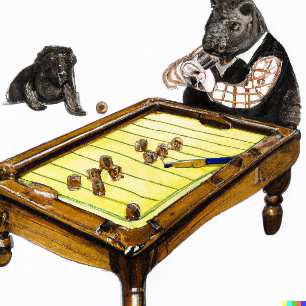Dall-E has nfc what a backgammon board looks like