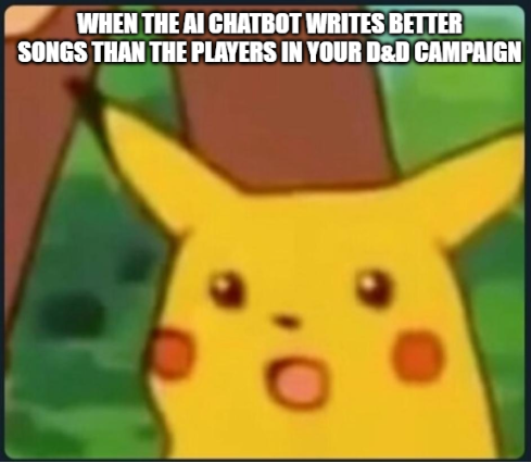 Shocked Pikachu!