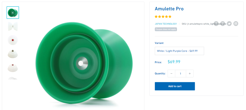 Amulette Pro, choice of many competitors