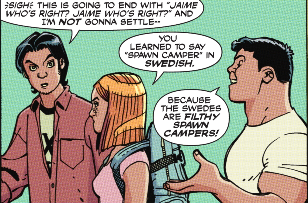 Actually I think I really like the comic better