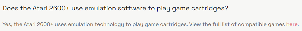 Just an emulator