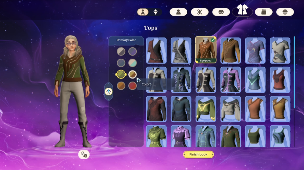 Character creation