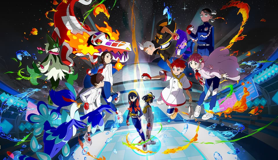 This collage is from Nintendo. The two at the bottom center are your rivals.