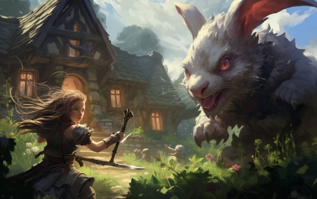 Everyone knows how nasty herb-addled rabbits can get
