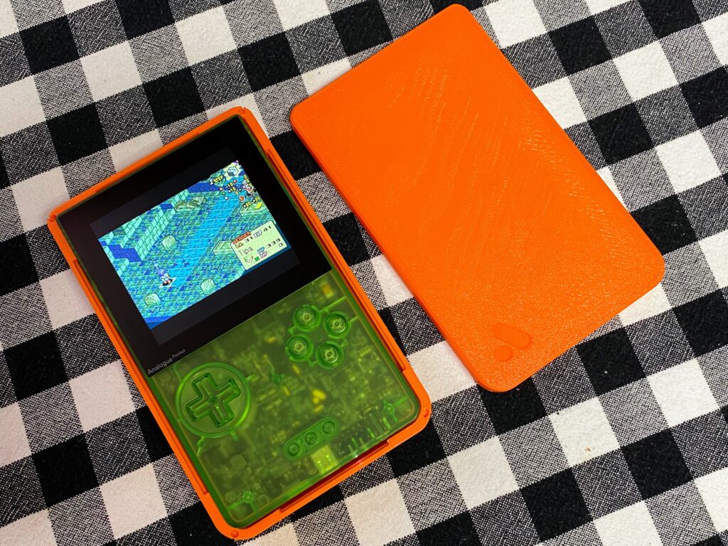 Analogue Pocket with 3D printed case