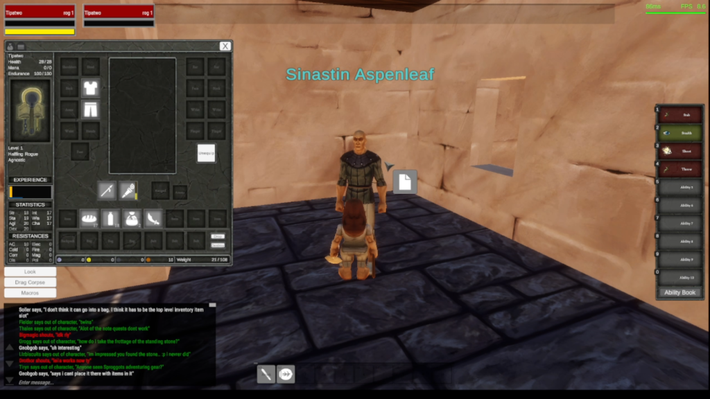 This is the rogue guild master, btw