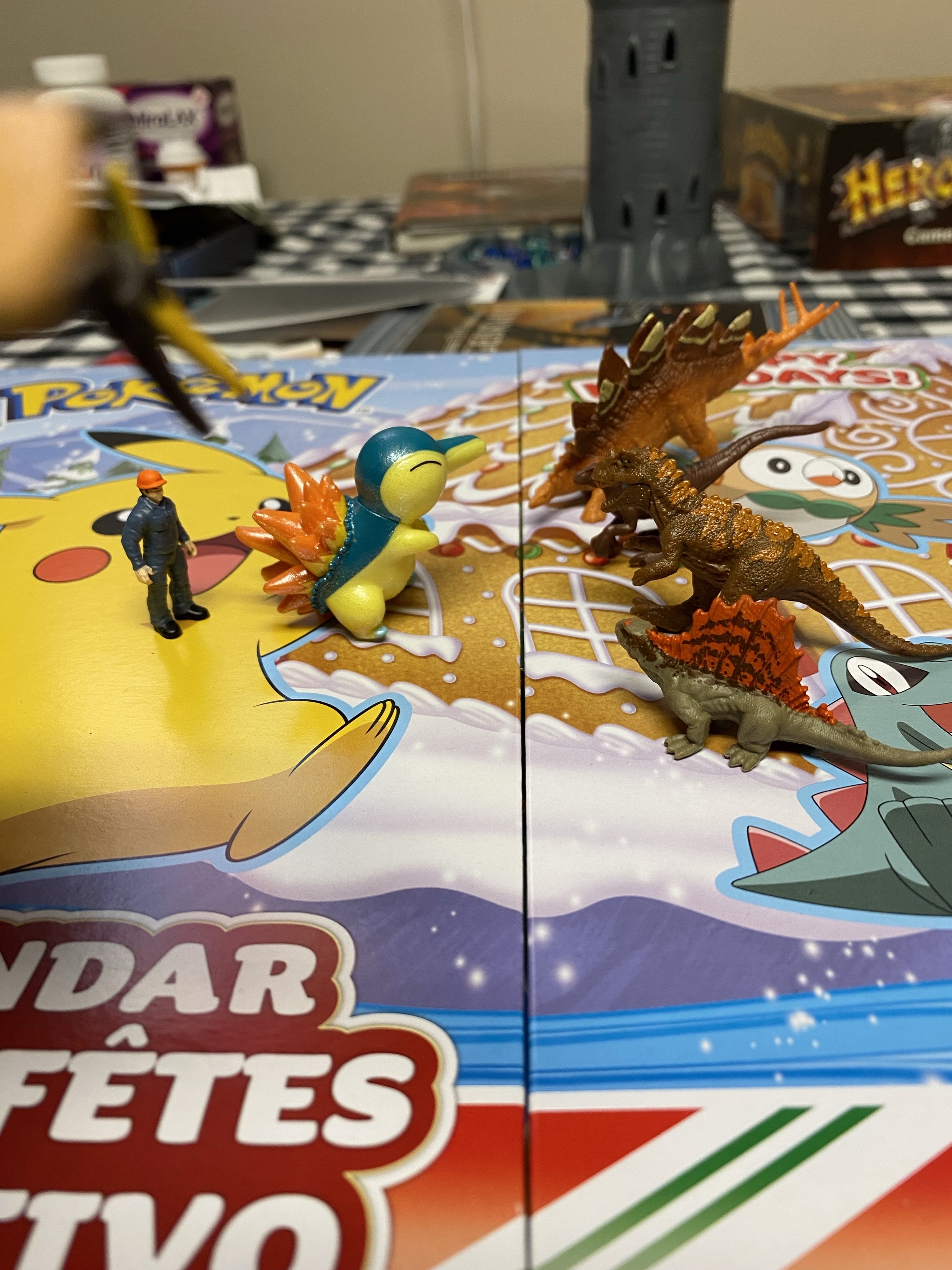 Cyndaquil’s Trainer sends it out against impossible odds on day 8 of the #Pokemon #AdventCalendar!